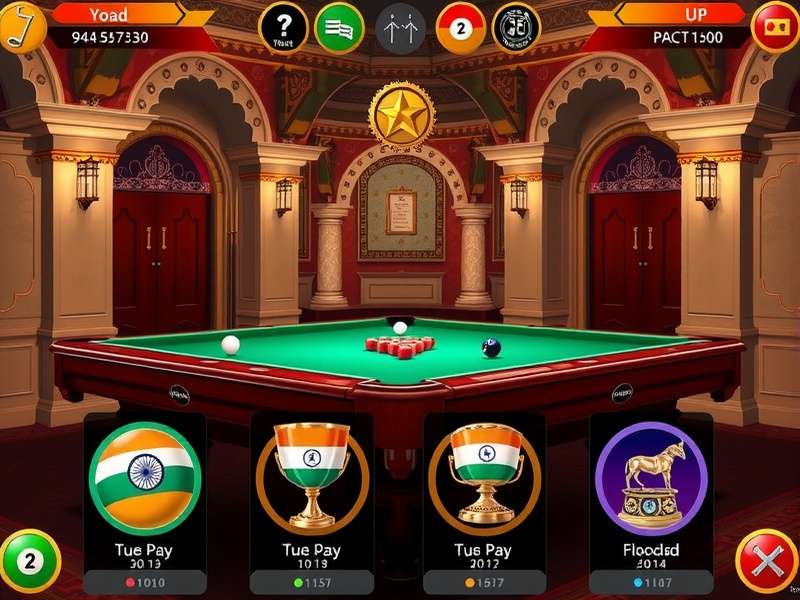 City Billiards Gladiator Indian tournament special event